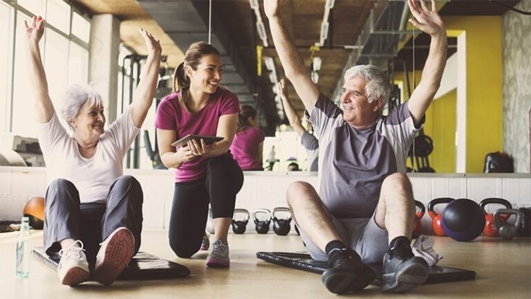 Exercise routine for older adults - for better strength and mobility