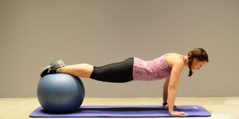 Fitball Routine - The Best Exercises to Do at Home