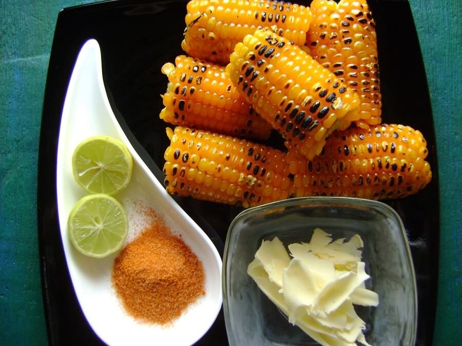 How to make corn like on the beach