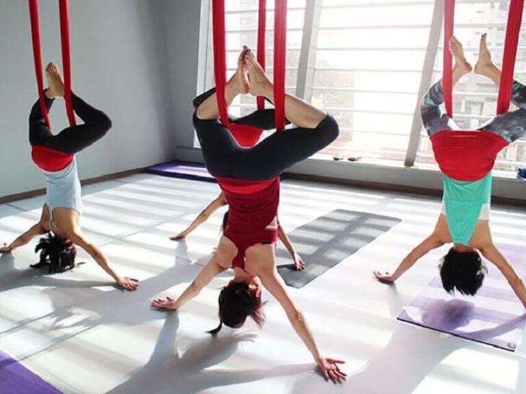 What is aerial yoga
